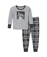 Gerber Toddler Boys Long Sleeve Pajama Set, 2 Piece, Moose