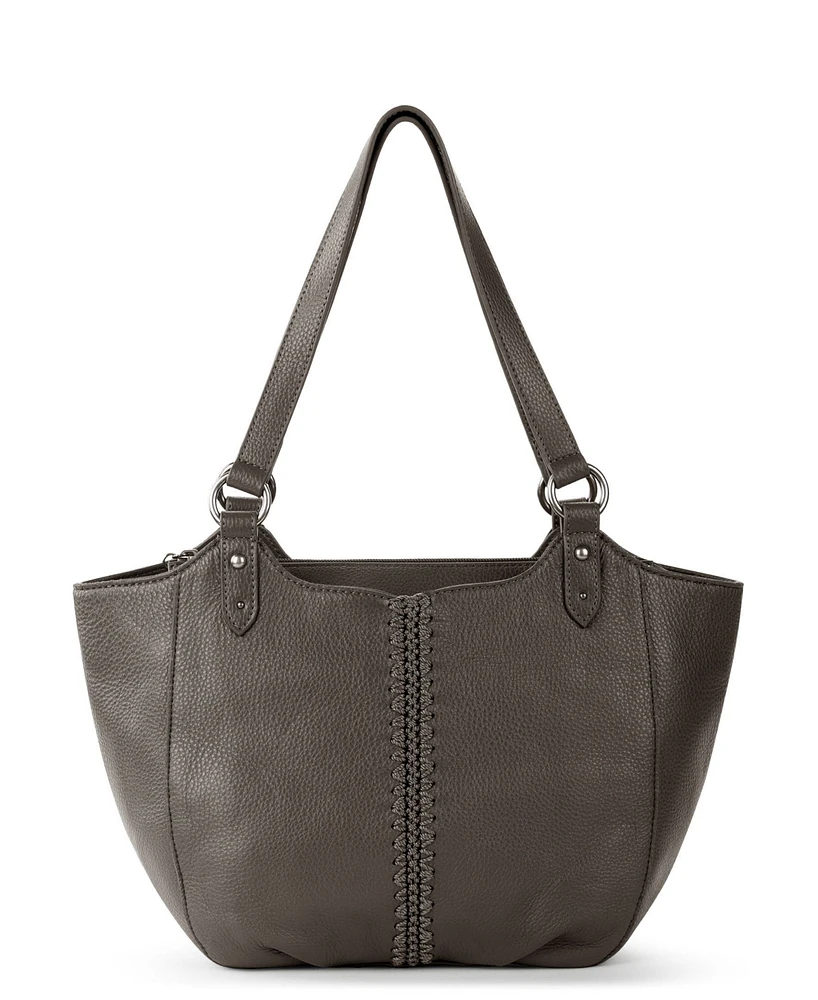 The Sak Bolinas Extra-Large Leather Satchel Bag