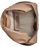 Donna Karan New York Amagansett Soft-Rolled Leather Shoulder with Sculpted Magnet Closure