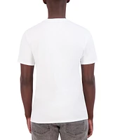 Karl Lagerfeld Paris Men's Logo Embroidered T-Shirt