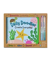 The Pencil Grip Daily Doodler Activity Book, Sea Life Cover