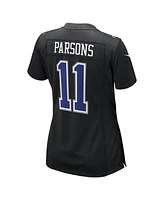 Nike Women's Micah Parsons Carbon Black Dallas Cowboys Fashion Game Jersey