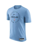 Nike Men's Light Blue Memphis Grizzlies 2024/25 Legend On-court Practice Performance T-shirt