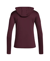 Adidas Women's Maroon Texas A M Aggies Long Sleeve Hoodie T-Shirt