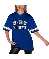 Gameday Couture Women's Royal Kentucky Wildcats Until Kickoff Rhinestone Fashion T-Shirt