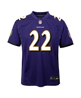 Nike Big Boys and Girls Derrick Henry Purple Baltimore Ravens Team Player Game Jersey