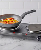 Imusa 1500 Watts Electric Double Hot Plate Burner