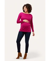 Nom Maternity Sia + Nursing Tunic Sweater