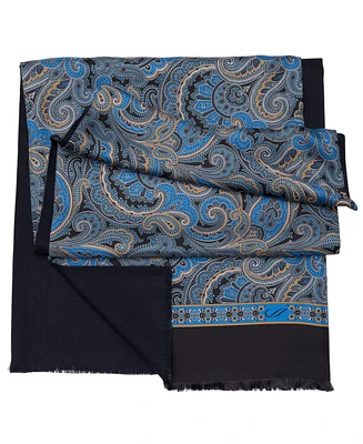 Elizabetta Men's Sorrento - Wool Backed Silk Scarf for Men