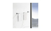 Slickblue Bathroom Hardware Set Towel Bar, Toilet Paper Holder, and Hooks for Modern Bathroom Decor
