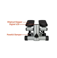 Slickblue Aerobic Fitness Stepper Machine – Stair Climber Exercise Equipment