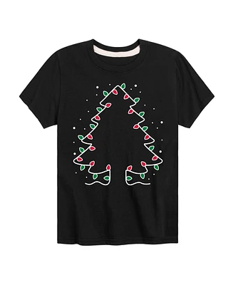 Hybrid Big Boys Lights Tree Graphic Tee