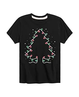 Hybrid Big Boys Lights Tree Graphic Tee