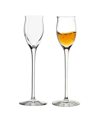 Stolzle Lausitz Quatrophil Grappa Liqueur Glasses, Set of 2