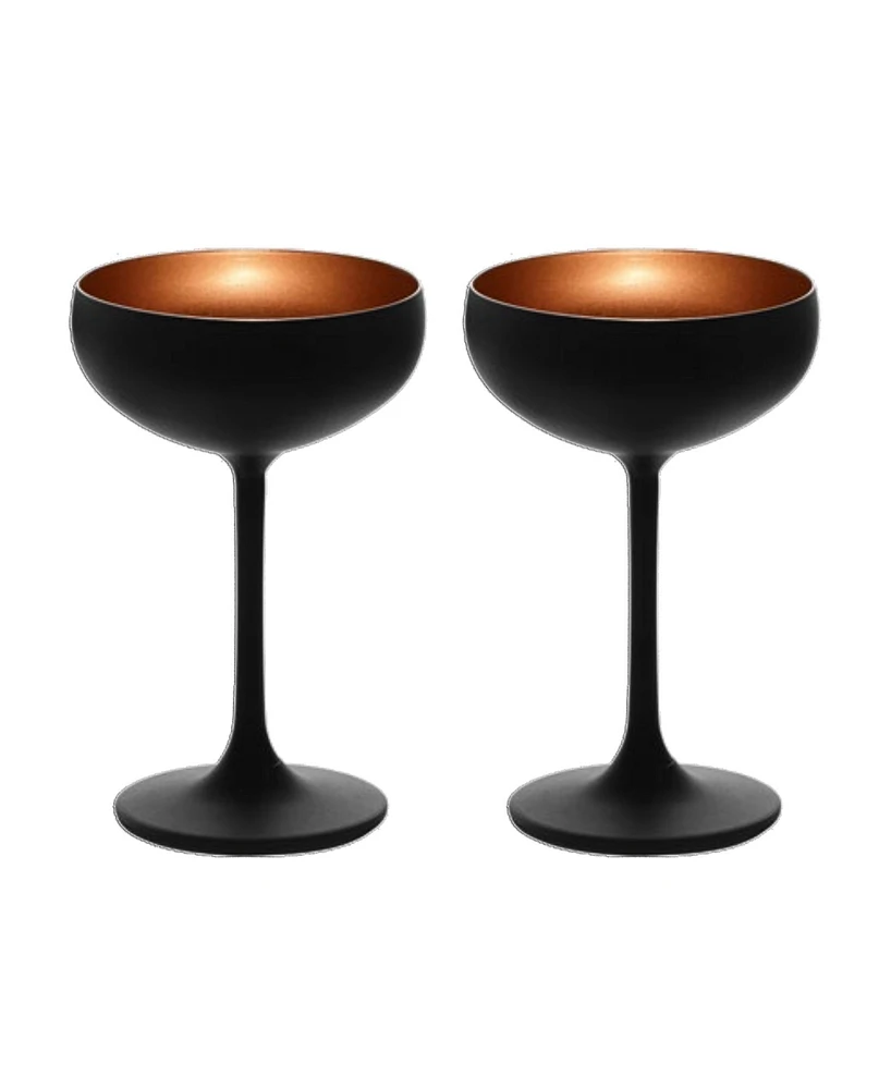Stolzle Lausitz Olympia Saucer Glasses