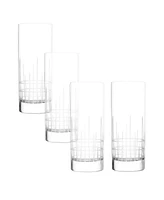 Stolzle Lausitz Manhattan Highball Glasses, Set of 4