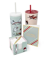 Kate Spade New York Acrylic Tumbler with Straw