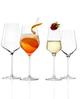 Stolzle Lausitz STARlight Bordeaux Glasses, Set of 4