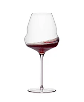 Stolzle Lausitz Cocoon Burgundy Glasses, Set of 6