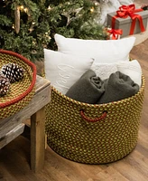 Colonial Mills Holiday-Vibes Jumbo Houndstooth Basket