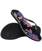 Havaianas Women's Slim Floral Colors Slip On Sandals