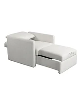 Serta 35" Polyester Billings Convertible Chair