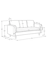 Studio Living 79"W Polyester Sydney Sofa