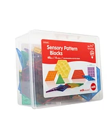 edxeducation Translucent Sensory Pattern Blocks