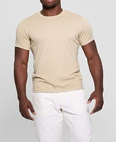 Guess Men's Short Sleeve Solid Granada Crew Shirt