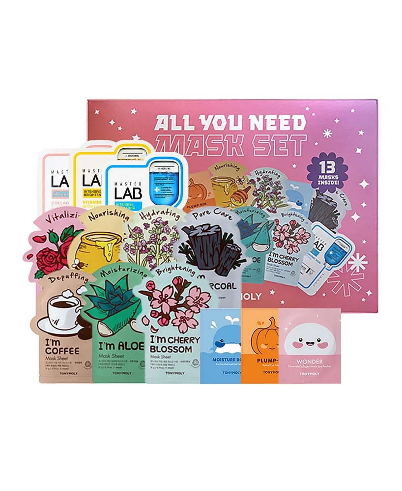 Tonymoly 13-Pc. All You Need Mask Set