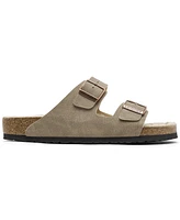 Birkenstock Men's Arizona Birkibuc Shearling Sandals from Finish Line