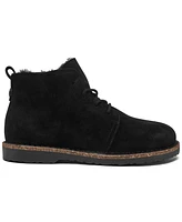 Birkenstock Women's Uppsala Mid Shearling Lace-Up Boots from Finish Line