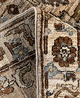 Adorn Hand Woven Rugs Serapi M1999 2'7"x9'11" Runner Area Rug
