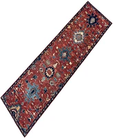 Adorn Hand Woven Rugs Serapi M1999 2'10"x9'9" Runner Area Rug