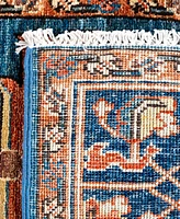 Adorn Hand Woven Rugs Serapi M1999 2'6"x9'8" Runner Area Rug