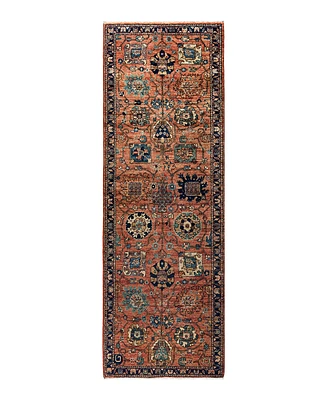 Adorn Hand Woven Rugs Serapi M1999 2'7"x8' Runner Area Rug