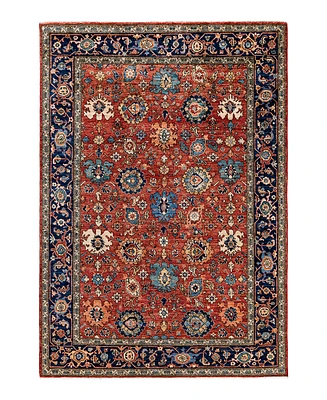 Adorn Hand Woven Rugs Serapi M1999 6'3"x9'2" Area Rug