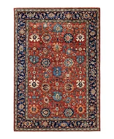 Adorn Hand Woven Rugs Serapi M1999 6'3"x9'2" Area Rug