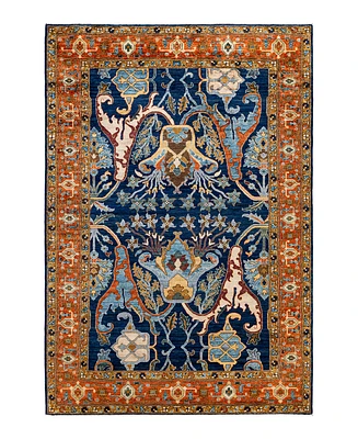 Adorn Hand Woven Rugs Serapi M1999 6'1"x9'1" Area Rug