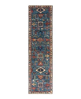 Adorn Hand Woven Rugs Serapi M1999 2'6"x9'9" Runner Area Rug