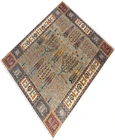 Adorn Hand Woven Rugs Tribal M1999 8'4"x9'8" Area Rug
