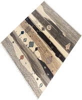 Adorn Hand Woven Rugs Tribal M1999 8'2"x9'6" Area Rug