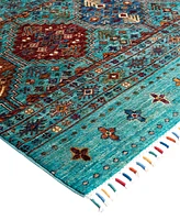 Adorn Hand Woven Rugs Tribal M1999 8'2"x10'2" Area Rug