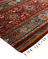Adorn Hand Woven Rugs Tribal M1999 8'4"x9'10" Area Rug