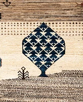 Adorn Hand Woven Rugs Tribal M1999 8'2"x9'6" Area Rug