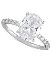 Grown With Love Certified Lab Grown Diamond Engagement Ring (3-1/2 ct. t.w.) in 14k White Gold