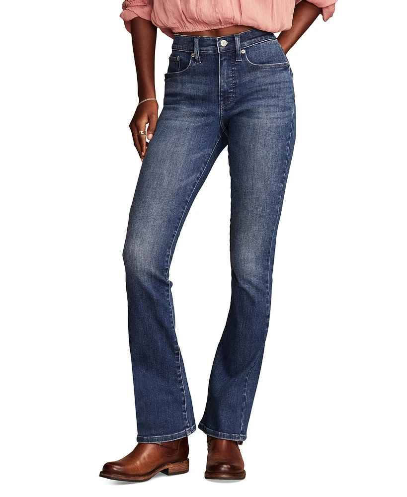 Lucky Brand Women's Stevie High-Rise Mini Bootcut Jeans