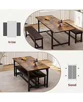 gaomon 3 Piece Dining Table Set for 4-6