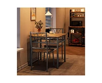 gaomon Kitchen Dining Room Table Set for 2 with Chairs, 3 Piece