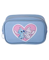 Disney Stitch & Angel Camera Bag Shaped Cosmetic Bag for Travel